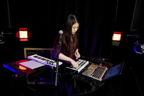 Student performing
